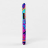 流れる宇宙髪のネオン女神 Case-Mate iPhoneケース (裏面/右)