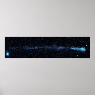 流れる尾を持つ星のミラ ポスター