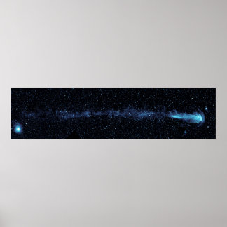 流れる尾を持つ星のミラ ポスター
