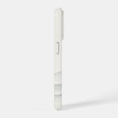 流れる山脈の連続線 iPhoneケース (右側面)