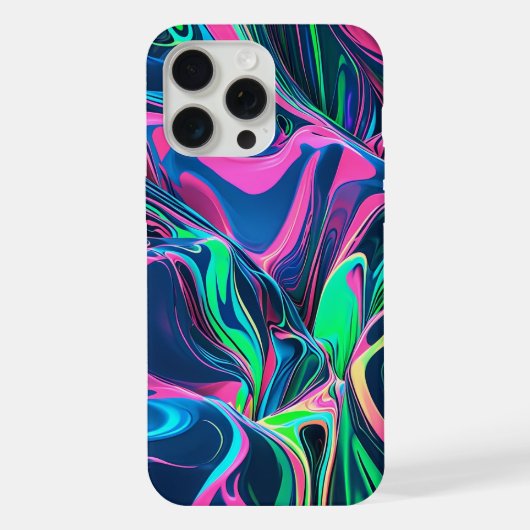 流れる幻想 iPhoneケース (裏面)