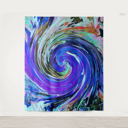 流れる毒.... タペストリー (正面)