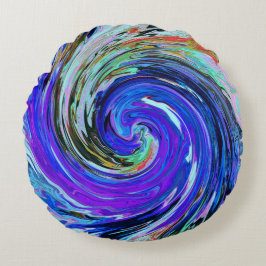 流れる毒.... ラウンドクッション