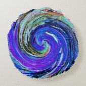 流れる毒.... ラウンドクッション (裏面)