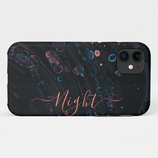 流れる水はモノグラムの携帯電話ケースを落とす。ケース – M Case-Mate iPhoneケース (裏面(横))