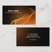 流れる絹は名刺を振ります 名刺 (正面/裏面)