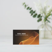 流れる絹は名刺を振ります 名刺 (スタンド正面)