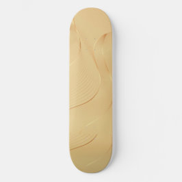 流れる金色のライン 高級抽象背景アート スケートボード
