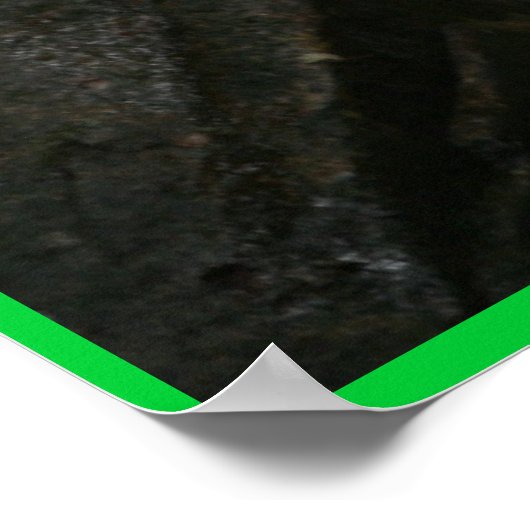 流れる静寂 ポスター (角)