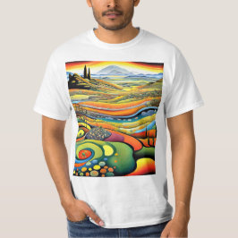 流れる風景 Tシャツ
