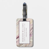 流れるI ラゲッジタグ (裏面縦)