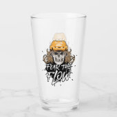 流れを恐れる(ホッケーヘア) タンブラーグラス (裏面)