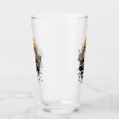 流れを恐れる(ホッケーヘア) タンブラーグラス (左)