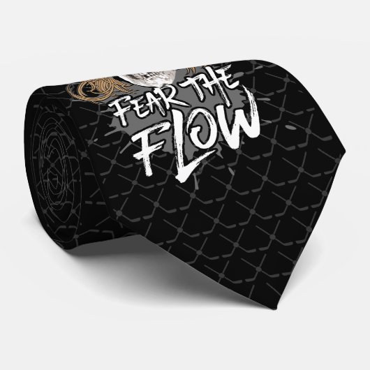 流れを恐れる（ホッケーヘア） ネクタイ (ロール)