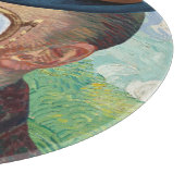 流れ切断ボードを持つゴッホ カッティングボード (角)