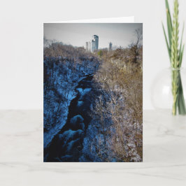 「流れ去れ！」クリスマスカード カード