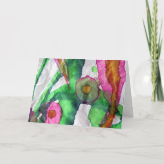 流れ日3のsumiインク サンキューカード