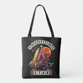流れ星スペース トートバッグ (裏面)