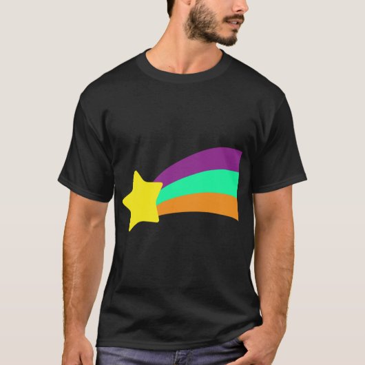 流れ星メイベルパインズ友達 Tシャツ (正面)
