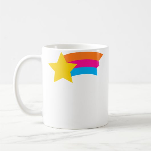 流れ星 コーヒーマグカップ (左)