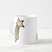 流れ星 コーヒーマグカップ (正面左)