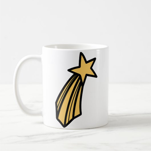 流れ星 コーヒーマグカップ (左)