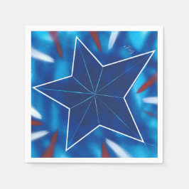 流れ星 スタンダードカクテルナプキン