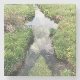 流れ流れる川 ストーンコースター