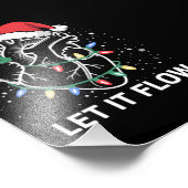 流れ解剖学ハート心ナースサンタハット フォトプリント            (角)