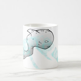 流れ賛美色 コーヒーマグカップ