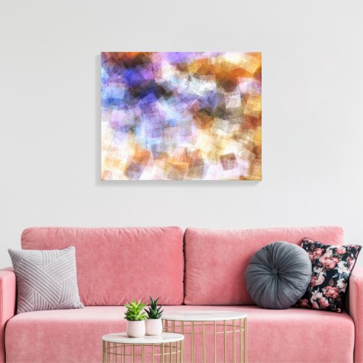 流れ キャンバスプリント (インサイチュ (リビング))