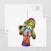 流れ ポストカード (正面/裏面)