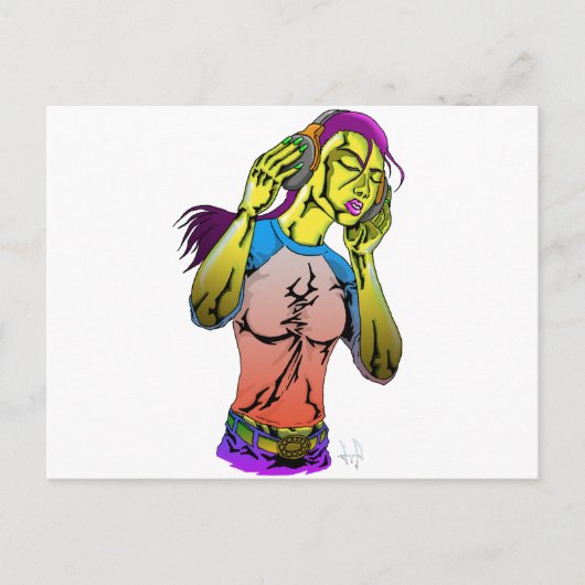 流れ ポストカード (正面)