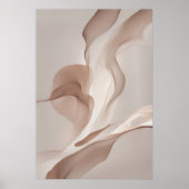 「流オーガニック流」 |ダイナミック型枠アート ポスター (正面)