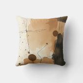 流オーガニック自然れ形状 クッション (裏面)