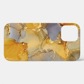 流カラフル流：動きの金属渦巻き Case-Mate iPhoneケース (裏面 (横))