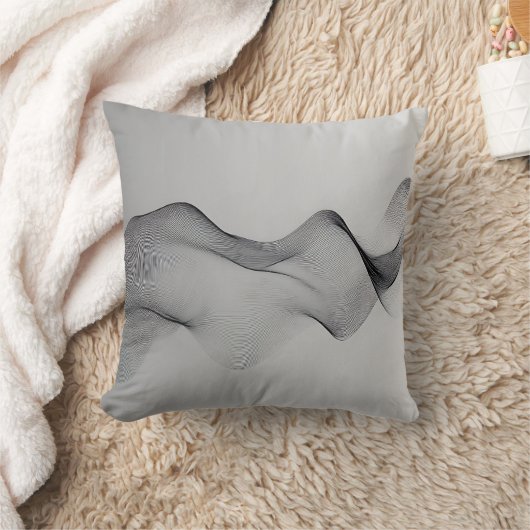 流ミニマル枕 クッション (ブランケット)