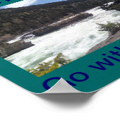 流リラックスれに乗れ。 ポスター (角)