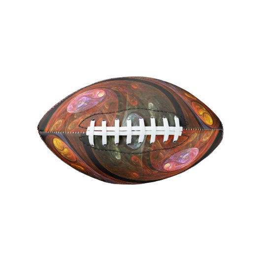 流体つながり抽象芸術アート アメリカンフットボール (正面)