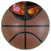 流体つながり抽象芸術アート バスケットボール (右)