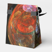 流体つながり抽象芸術アート フェイバーボックス (裏面サイド)