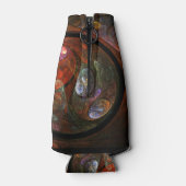 流体つながり抽象芸術アート ボトルクーラー (裏面)