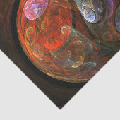 流体つながり抽象芸術アート 薄葉紙 (詳細)