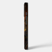 流体つながり抽象芸術アート Case-Mate iPhoneケース (裏面 / 左)