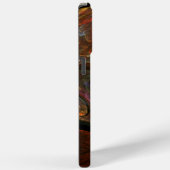 流体つながり抽象芸術アート Case-Mate iPhoneケース (裏面 / 右)