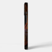 流体つながり抽象芸術アート Case-Mate iPhoneケース (裏面 / 左)