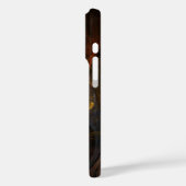 流体つながり抽象芸術アート Case-Mate iPhoneケース (裏面 / 左)