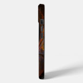 流体つながり抽象芸術アート Case-Mate iPhoneケース (裏面 / 左)