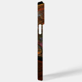 流体つながり抽象芸術アート Case-Mate iPhoneケース (裏面 / 右)