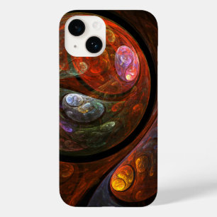 流体つながり抽象芸術アート Case-Mate iPhone 14ケース